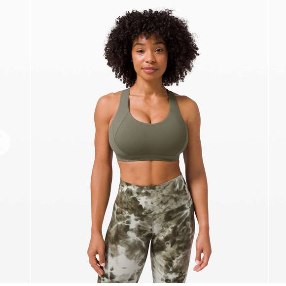Lululemon Free To Be Elevated Bra *Light Support, DD/E Cup
Army Green - Picture 1 of 6